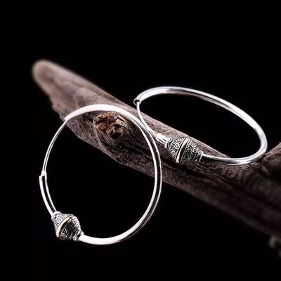 复古做旧民族风饰品手工老银匠