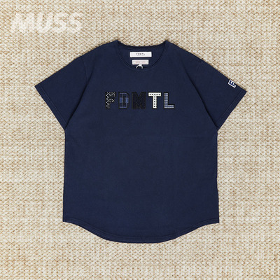 FDMTL蓝染工艺贴布LOGO短袖