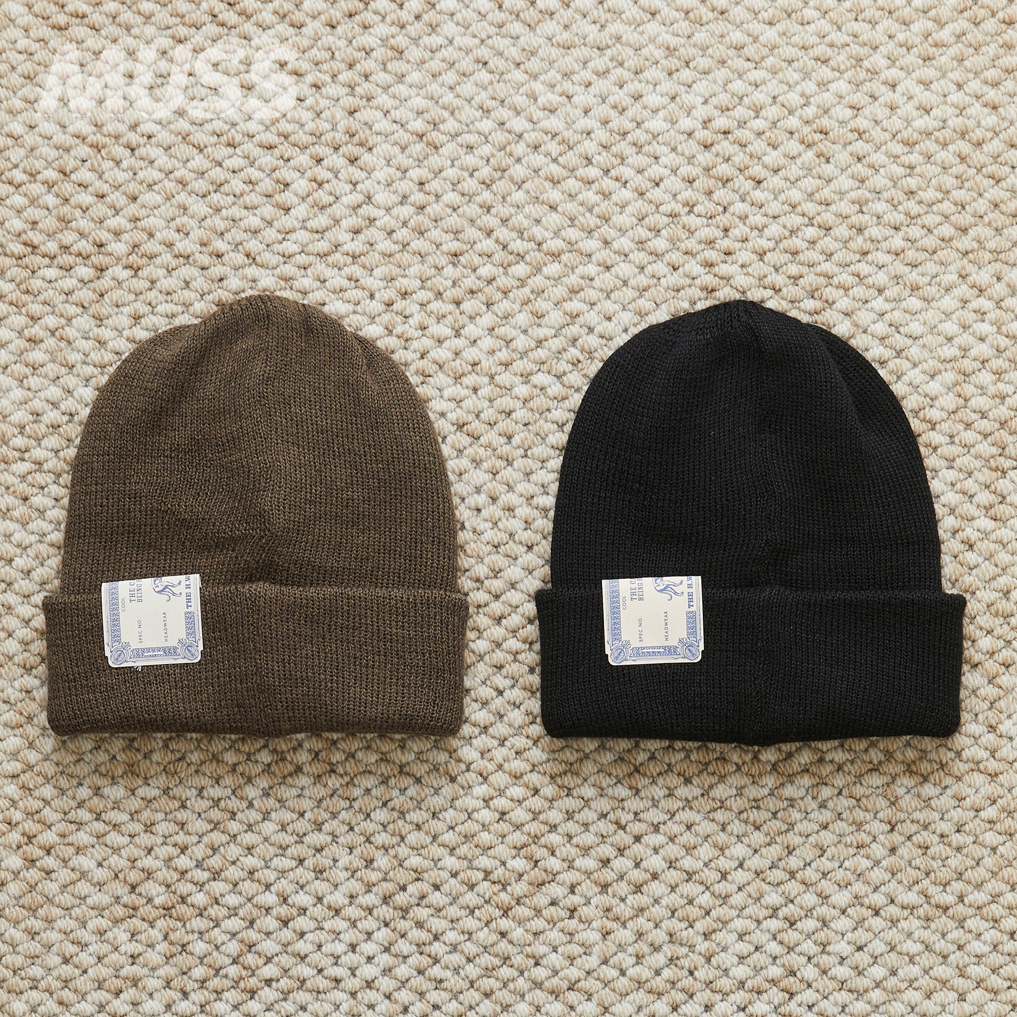 现货 THE H.W. DOG&CO. ROOL WATCH 日产美金贴标针织冷帽 25AW,运动包/户外包/配件,运动帽,淘宝优惠券,粉丝福利购,淘宝优惠卷