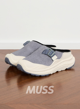 现货 HOKA ONE ONE ORA PRIMO 一脚蹬麂皮休闲舒缓包头拖鞋 25AW