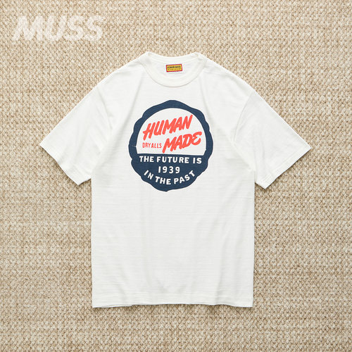 HUMANMADE日产印章LOGO印花短袖