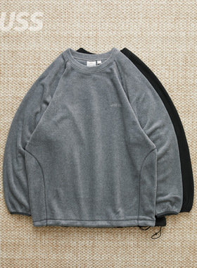 现货 GRAMICCI FLEECE RAGLAN CREW 摇粒绒插肩剪裁圆领套头卫衣