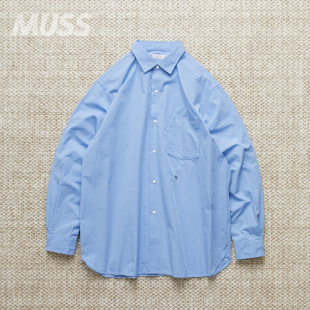 NANAMICA 日产包纱芯宽松复古休闲衬衫 REGULA SHIRT WIND 现货