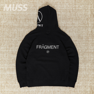 现货 FRAGMENT DESIGN PEACE PIECE 藤原浩LOGO闪电潮流连帽卫衣