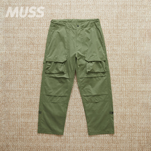 现货 WFELD HIKE PANTS 山系复古休闲打褶多口袋锥形工装裤 25AW