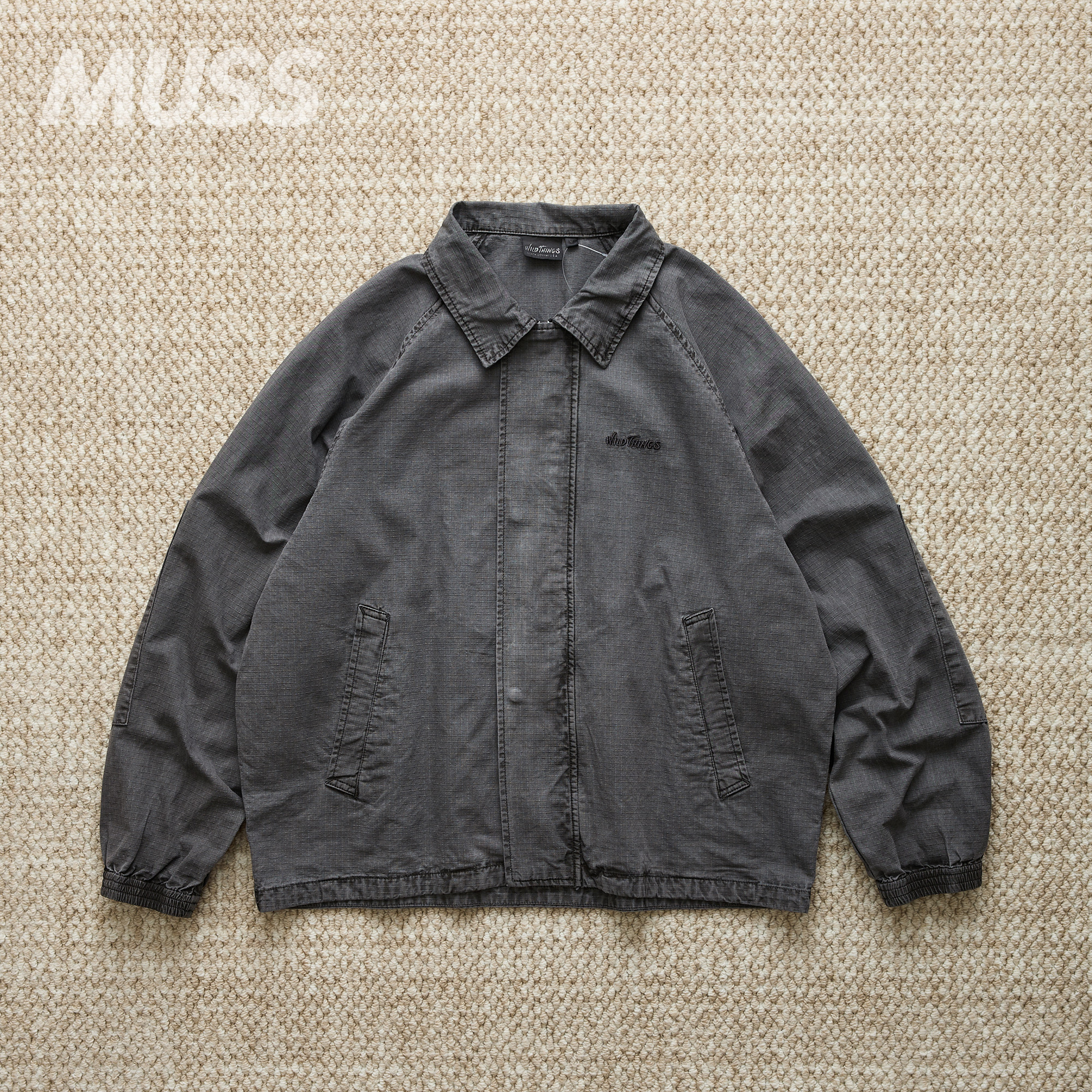 WILDTHINGS成衣染色复古夹克