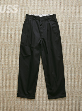现货 N.HOOLYWOOD X DICKIES 2TUCKS 联名斜纹复古双褶皱休闲裤