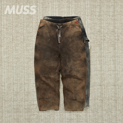 ANACHRONORM硫染伐木裤