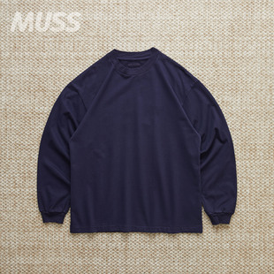 现货 KAPTAIN SUNSHINE LIGHT MINI 日产长绒匹马棉细毛圈长袖T恤