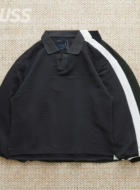 现货 MEANSWHILE UNEVEN GAME SH 日产不规则立体针织衬衫 25SS