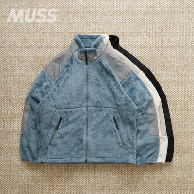 GOLDWIN机能抓绒立领夹克