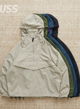 现货 GRAMICCI NYLON FIELD ANORAK 轻量防风尼龙山地套头外套