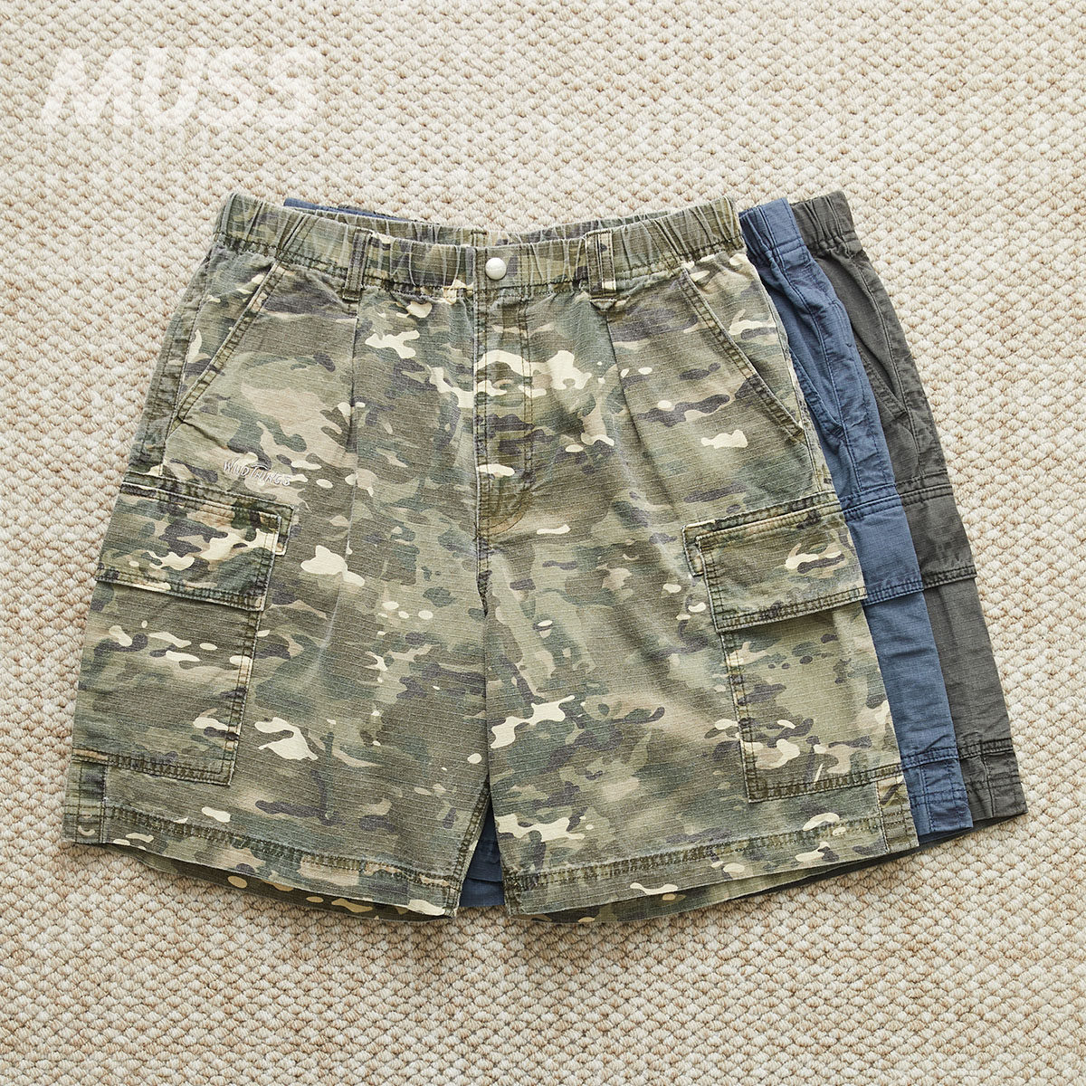 现货 WILDTHINGS CARGO SHORTS 山系户外防撕裂休闲工装短裤 25SS