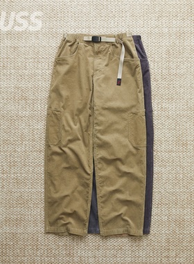 现货GRAMICCI CORDUROY ROCK SLIDE PANT 灯芯绒休闲工装长裤25SS