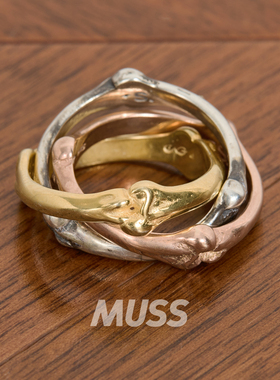 THESOLOIST日本制交叉骨头戒指