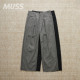 日产羊毛人造丝粗纺软呢复古休闲裤 现货 25AW TYPE SABY BAGGY