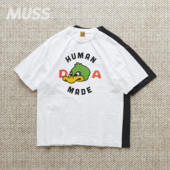 HUMAN SHIRT MADE 现货 GRAPHIC 日产鸭子图案竹节棉短袖 24AW