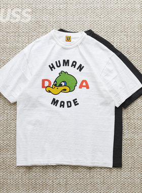 现货 HUMAN MADE GRAPHIC T-SHIRT 日产鸭子图案竹节棉短袖 24AW