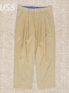 现货 MAGIC STICK WIDE BONDAGE TROUSERS 宽松工装拉链直筒长裤