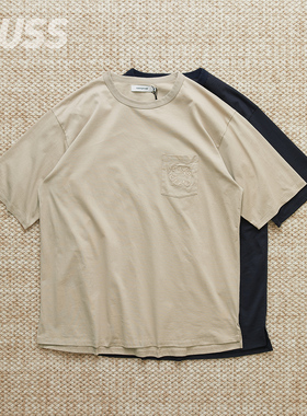 现货 NONNATIVE DWELLER TEE 日产平纹针织刺绣口袋短袖T恤 25SS