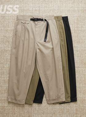 现货 WILDTHINGS 2 TUCK PANTS 复古山系锥形双褶休闲裤