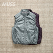 户外机能刺绣保暖棉服马甲 现货 25AW PURPOSE PUFF SEDAN ALL