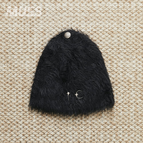 现货 THUG CLUB CHIMERA BEANIE 马海毛金属星月铆钉毛绒冷帽25AW