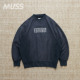 现货 SHIRT日产褪色做旧毛圈绒圆领卫衣25AW SWEAT NAME. REVERSE