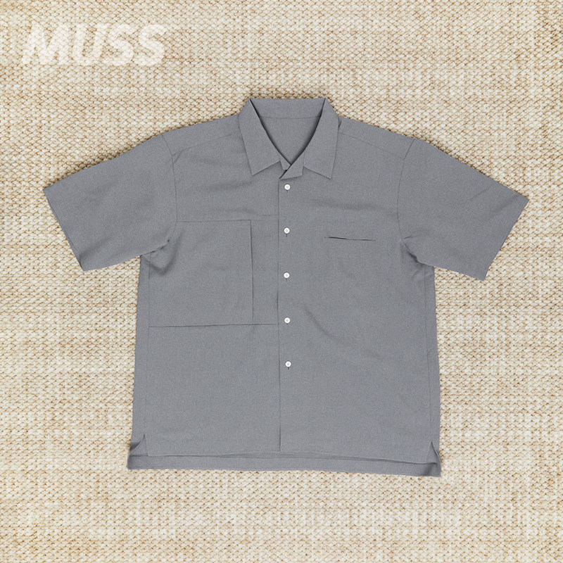 现货 F/CE. X GRAMICCI SEAMLESS OPEN SHIRTS 无缝开口短袖衬衫 - 实物图
