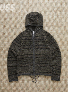 现货 ROA HIKING FAIR ISLE 意产初剪羊毛费尔岛针织毛毡外套25AW