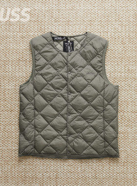 现货 GRAMICCI X TAION DOWN VEST 联名轻薄绗缝保暖羽绒马甲