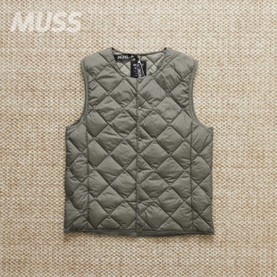 现货 GRAMICCI X TAION DOWN VEST 联名轻薄绗缝保暖羽绒马甲