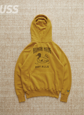 现货 HUMAN MADE TSURIAMI HOODIE 日产复古鸭子休闲连帽卫衣