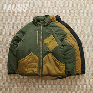 JACKET桃皮绒军事拼接保暖棉服夹克 EXPEDITION 现货 LIBERAIDERS