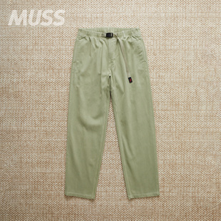 GRAMICCI 小野人磨毛斜纹布休闲裤 WINTER PANT 25AW TWILL 现货