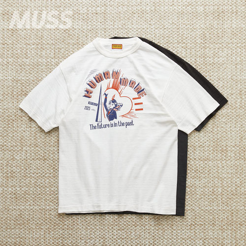 HUMANMADE日产爱心世博印花短袖