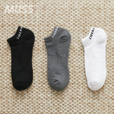 现货 LIBERAIDERS 3-PACK EVERYDAY SOCKS三件套休闲针织低帮短袜