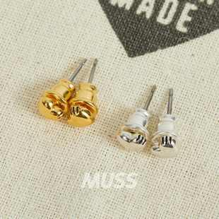 现货 HUMAN MADE HEART SILVER EARRINGS 爱心型925银耳钉 25SS