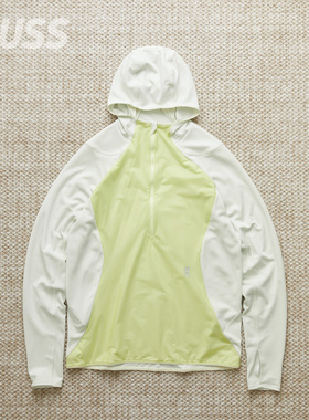 现货 PAF X ON TRAIL BALACLAVA-T 联名拼色插肩袖拉链外套