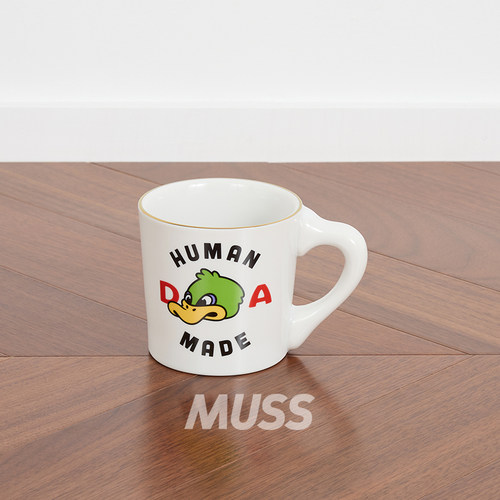 现货 HUMAN MADE COFFEE MUG 日产爱心鸭子印花咖啡杯马克杯24AW