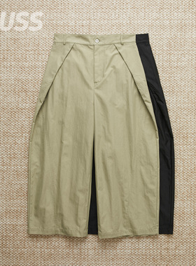 现货 GANDER PENNINE PANT 褶皱斜纹尼龙棉锥形阔腿休闲裤 25AW