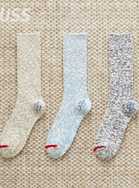 现货 NONNATIVE HIKER SOCKS HI 日产针织混纺中筒休闲袜 25SS