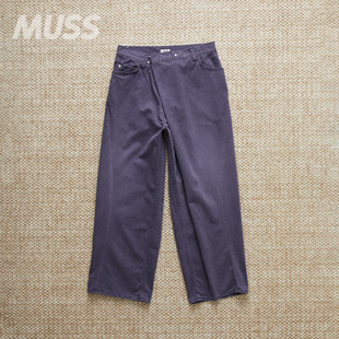 JIEDA 日产做旧褪色弹性斜纹休闲裤 OVER CHINO 25AW WRAP 现货