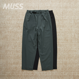 日产混纺织带腰带锥形休闲裤 现货 PANTS BELT 25SS N.HOOLYWOOD