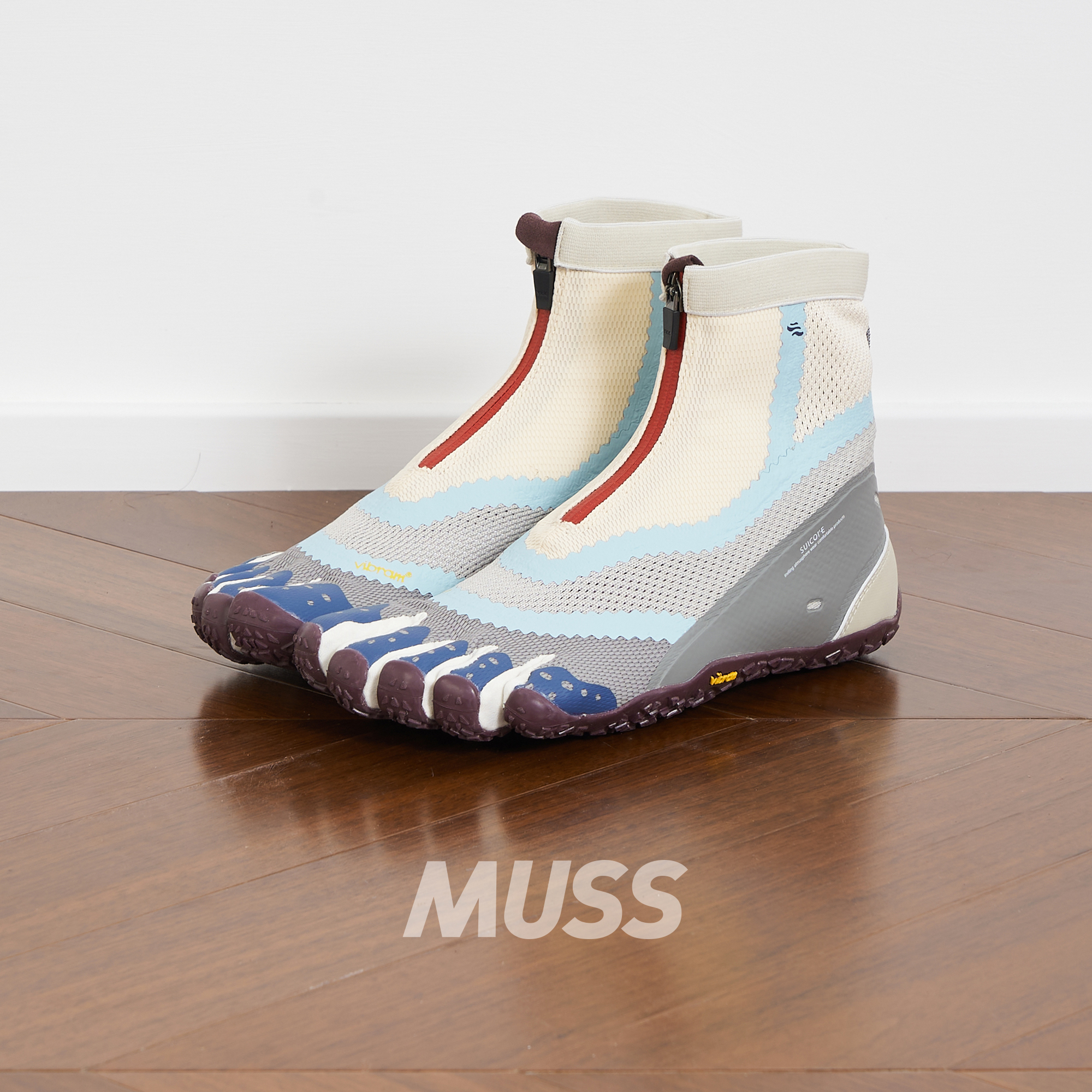 VIBRAMXSUICOKEV底机能五指鞋