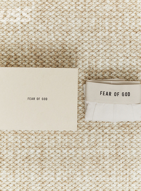 现货 FEAR OF GOD UNDERWEAR 2 PACK FOG居家男士平角内裤 2件装