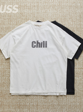 现货 REMI RELIEF 16/T-SHIRT 日产16支复古做旧字母短袖T恤26SS