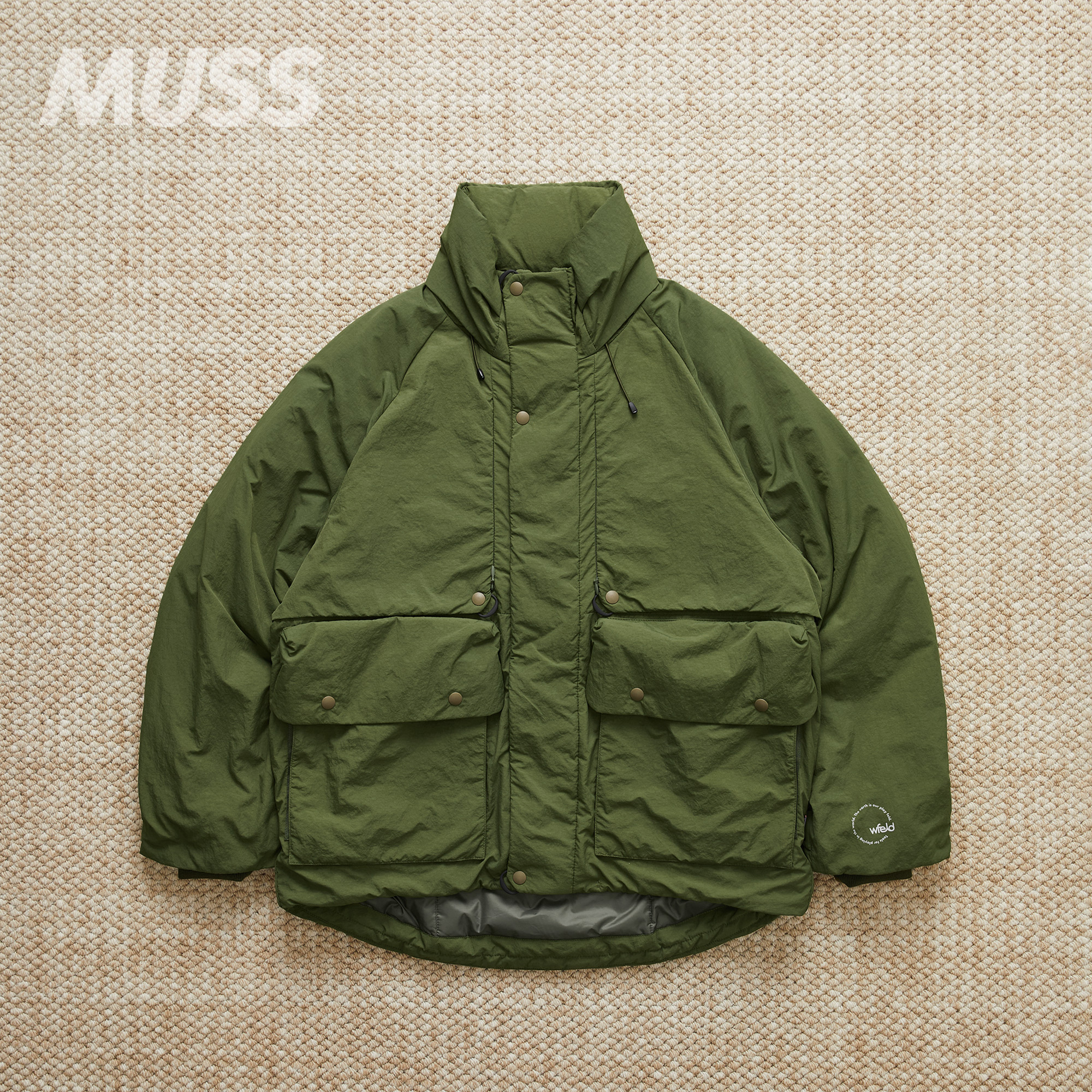 WFELD户外山系P棉棉服夹克