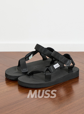 现货 SUICOKE DEPA-CAB 机能户外魔术贴厚底拖鞋沙滩凉鞋 25SS