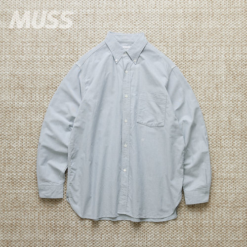 现货 NANAMICA BUTTON DOWN WIND SHIRT 日产牛津布复古衬衫 26SS